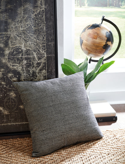 Cape Furniture Outlet - Ashley Furniture - Edelmont Pillows - Pillow / Black/Linen - A1000962P