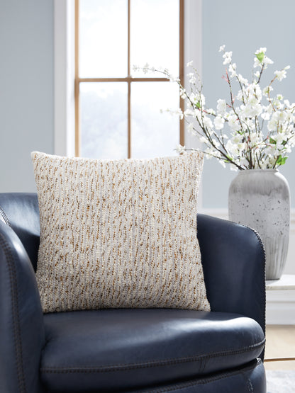 Cape Furniture Outlet - Ashley Furniture - Abler Pillows - Pillow / Ivory/Gray/Gold - A1001068P