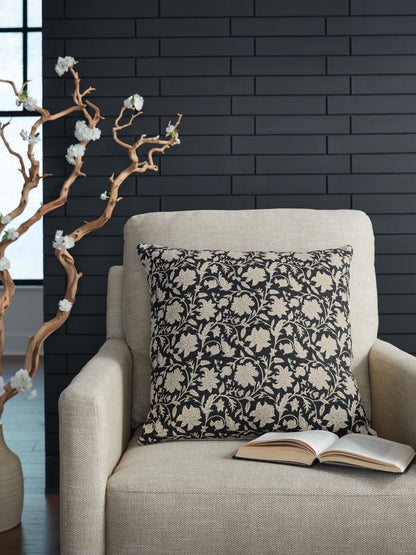 Cape Furniture Outlet - Ashley Furniture - Alanderson Pillows - Pillow (4/CS) / Black/Ivory - A1001100