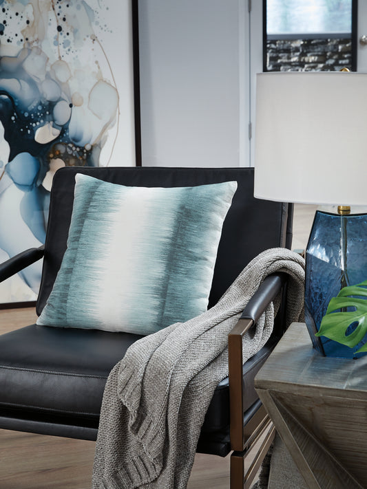 Cape Furniture Outlet - Ashley Furniture - Elonwich Pillows - Pillow / Teal/White - A1001106P