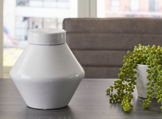 Cape Furniture Outlet - Ashley Furniture - Domina Jar - Jar / White - A2000485J