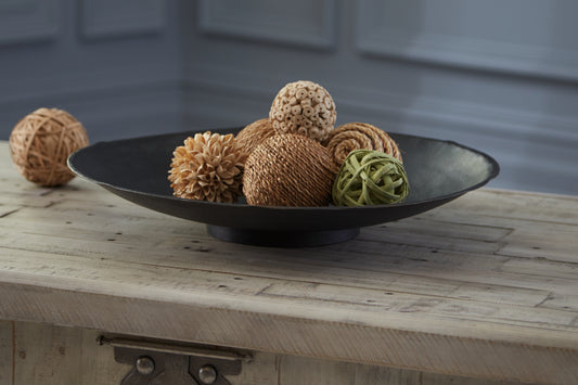 Cape Furniture Outlet - Ashley Furniture - Moises Bowl - Bowl / Antique Brown - A2000518