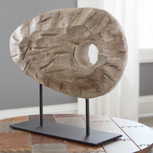 Cape Furniture Outlet - Ashley Furniture - Dashburn Sculpture - Sculpture / Brown/Black - A2000562