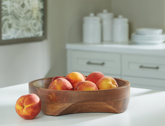 Cape Furniture Outlet - Ashley Furniture - Myrtewood Bowl - Bowl / Natural - A2000610
