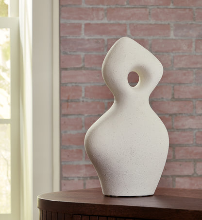 Cape Furniture Outlet - Ashley Furniture - Arthrow Sculpture - Sculpture / Off White - A2000650