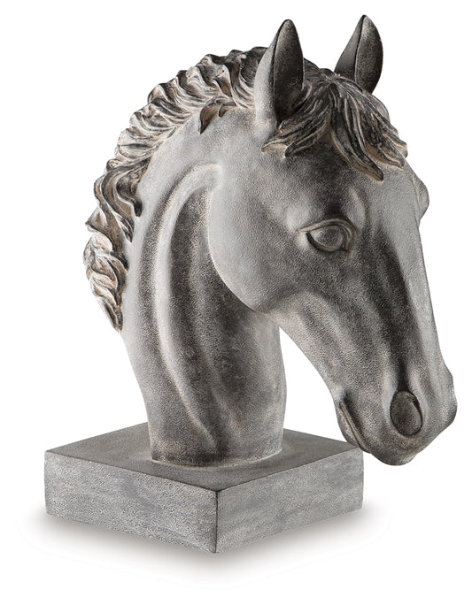 Cape Furniture Outlet - Ashley Furniture - Carnlow Sculpture - Sculpture / Antique Black - A2000772