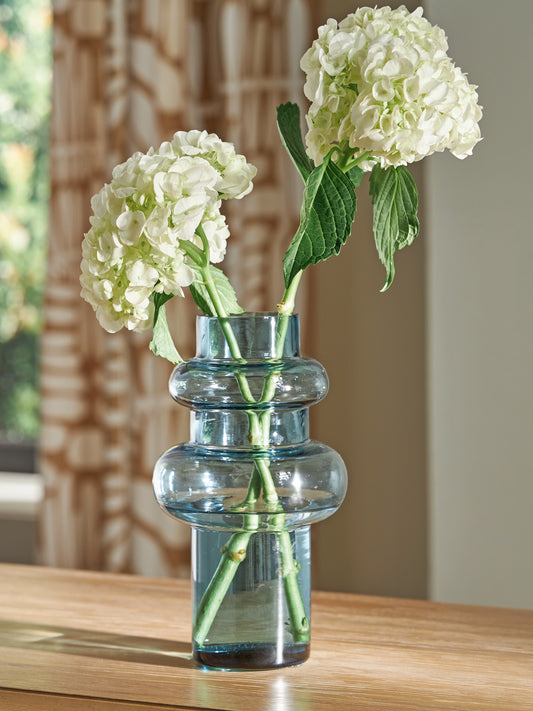 Cape Furniture Outlet - Ashley Furniture - Vallmen Vase - Vase / Blue - A2000800