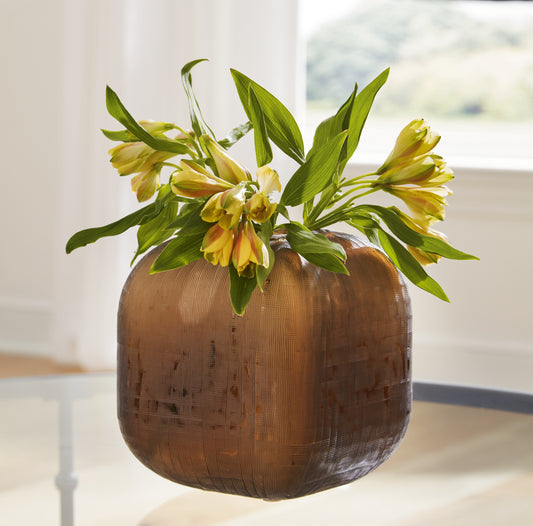 Cape Furniture Outlet - Ashley Furniture - Capard Vase - Vase / Brown - A2900003