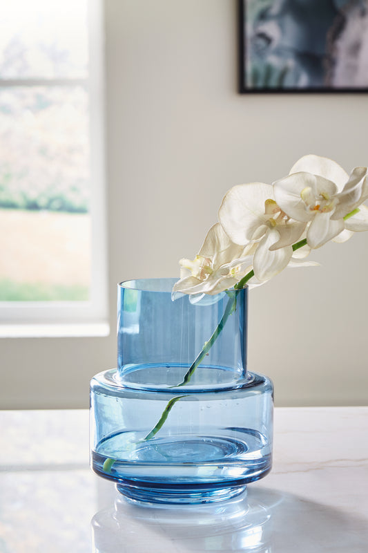 Cape Furniture Outlet - Ashley Furniture - Bealen Vase - Vase / Dark Blue - A2900012
