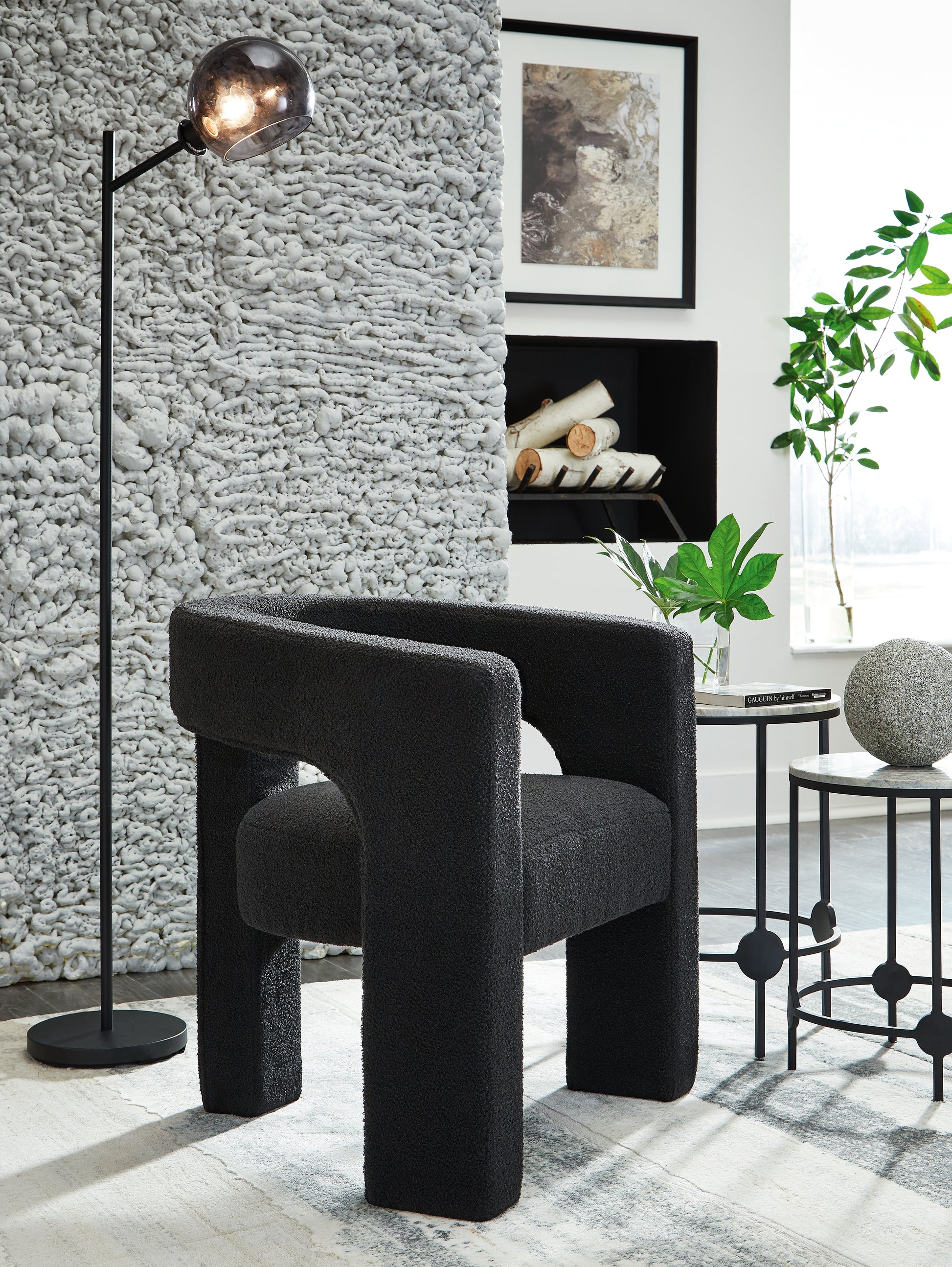 Cape Furniture Outlet - Ashley Furniture - Landick Accent Chair - Accent Chair / Ebony - A3000698