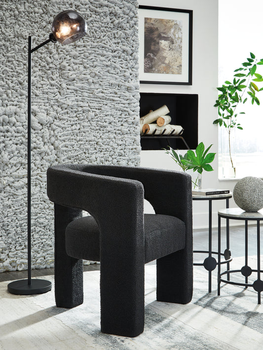 Cape Furniture Outlet - Ashley Furniture - Landick Accent Chair - Accent Chair / Ebony - A3000698