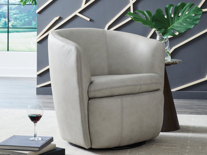 Cape Furniture Outlet - Ashley Furniture - Kierreys Swivel Accent Chair - Swivel Accent Chair / Bone - A3000703