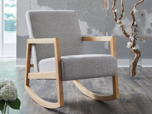 Cape Furniture Outlet - Ashley Furniture - Wychworth Accent Chair - Accent Chair / Gray/Natural - A3000745