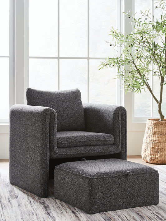 Cape Furniture Outlet - Ashley Furniture - Vreni Accent Chair - Accent Chair / Charcoal/Black - A3000754
