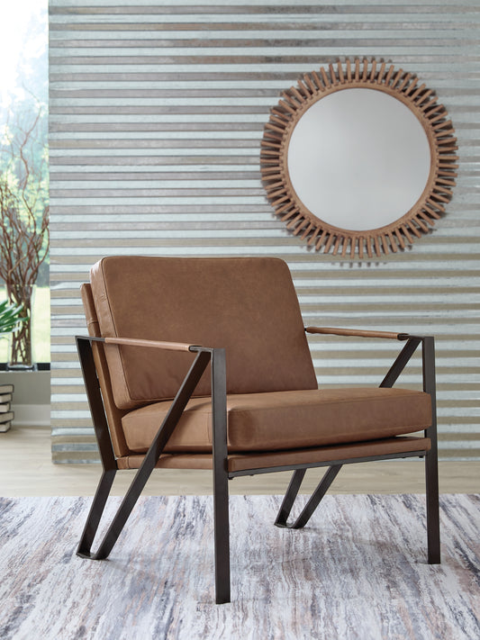 Cape Furniture Outlet - Ashley Furniture - Garronmont Accent Chair - Accent Chair / Caramel - A3000762