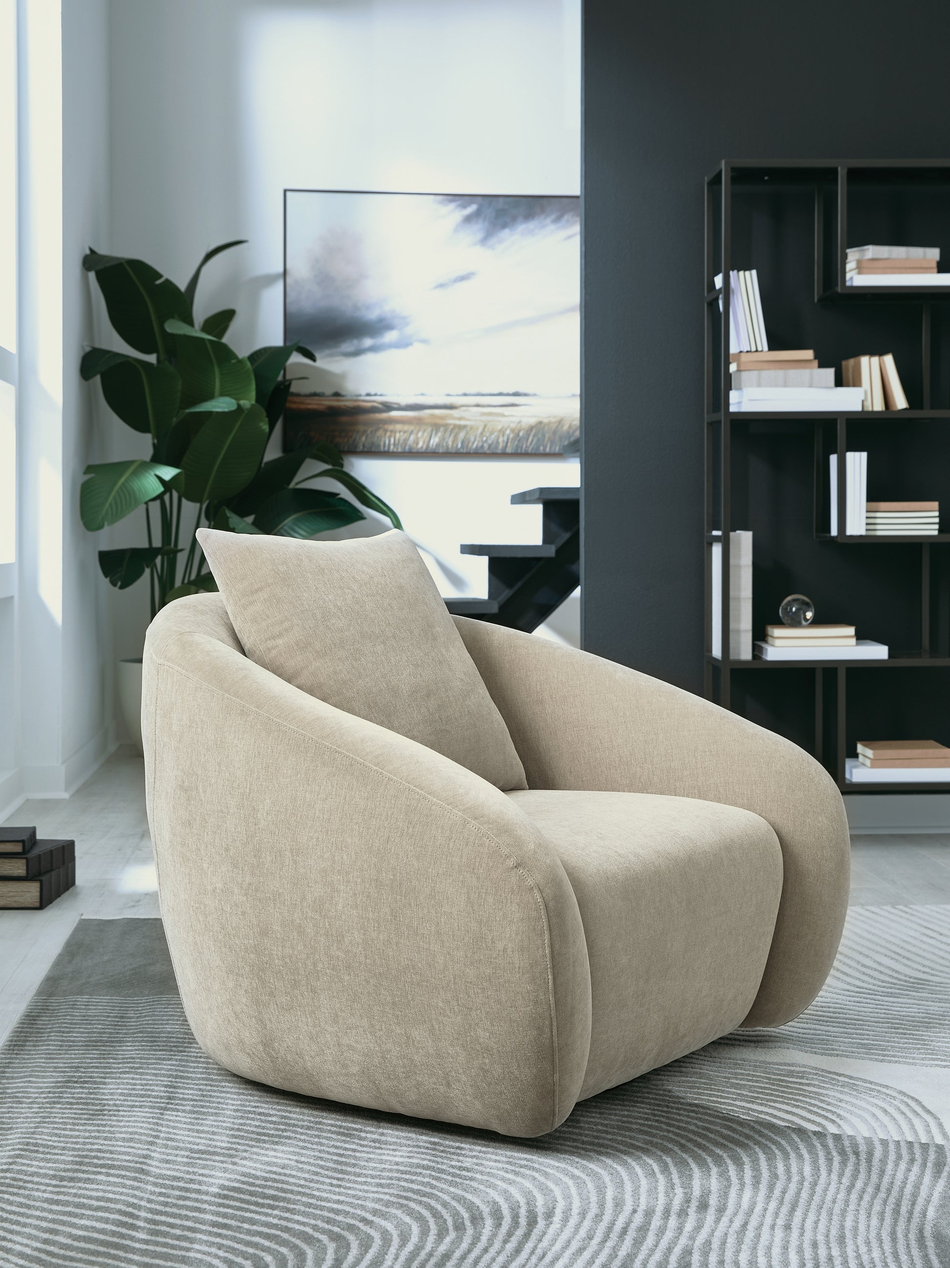 Cape Furniture Outlet - Ashley Furniture - Yahya Swivel Accent Chair - Swivel Accent Chair - A3000782