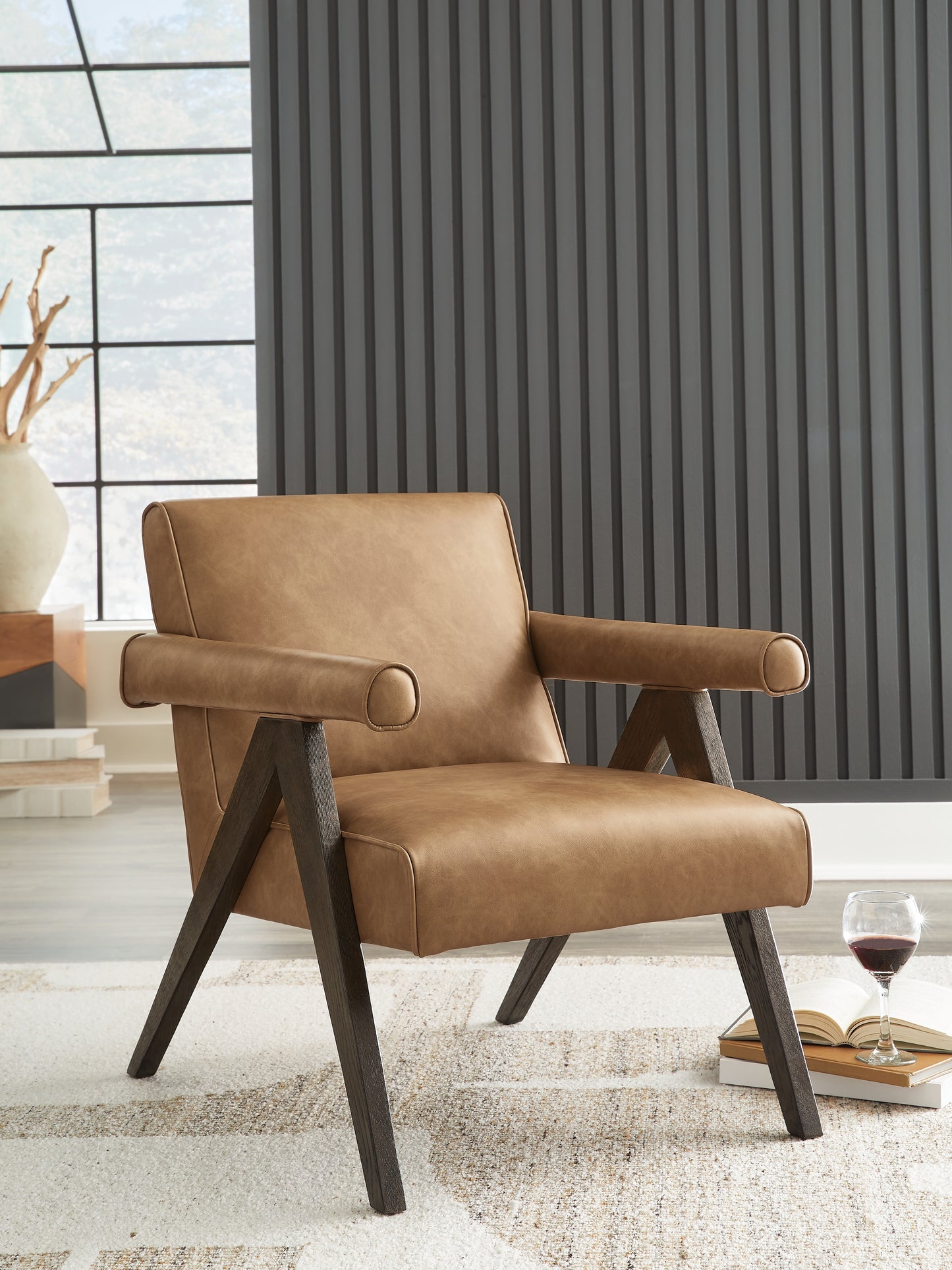 Cape Furniture Outlet - Ashley Furniture - Goda Accent Chair - Accent Chair / Caramel - A3000813