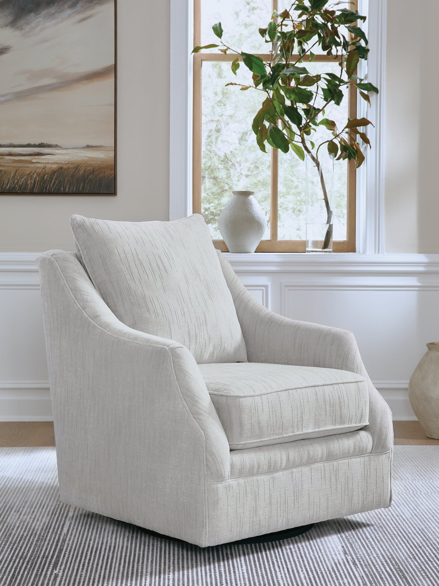 Cape Furniture Outlet - Ashley Furniture - Gubbins Swivel Accent Chair - Swivel Accent Chair - A3000818