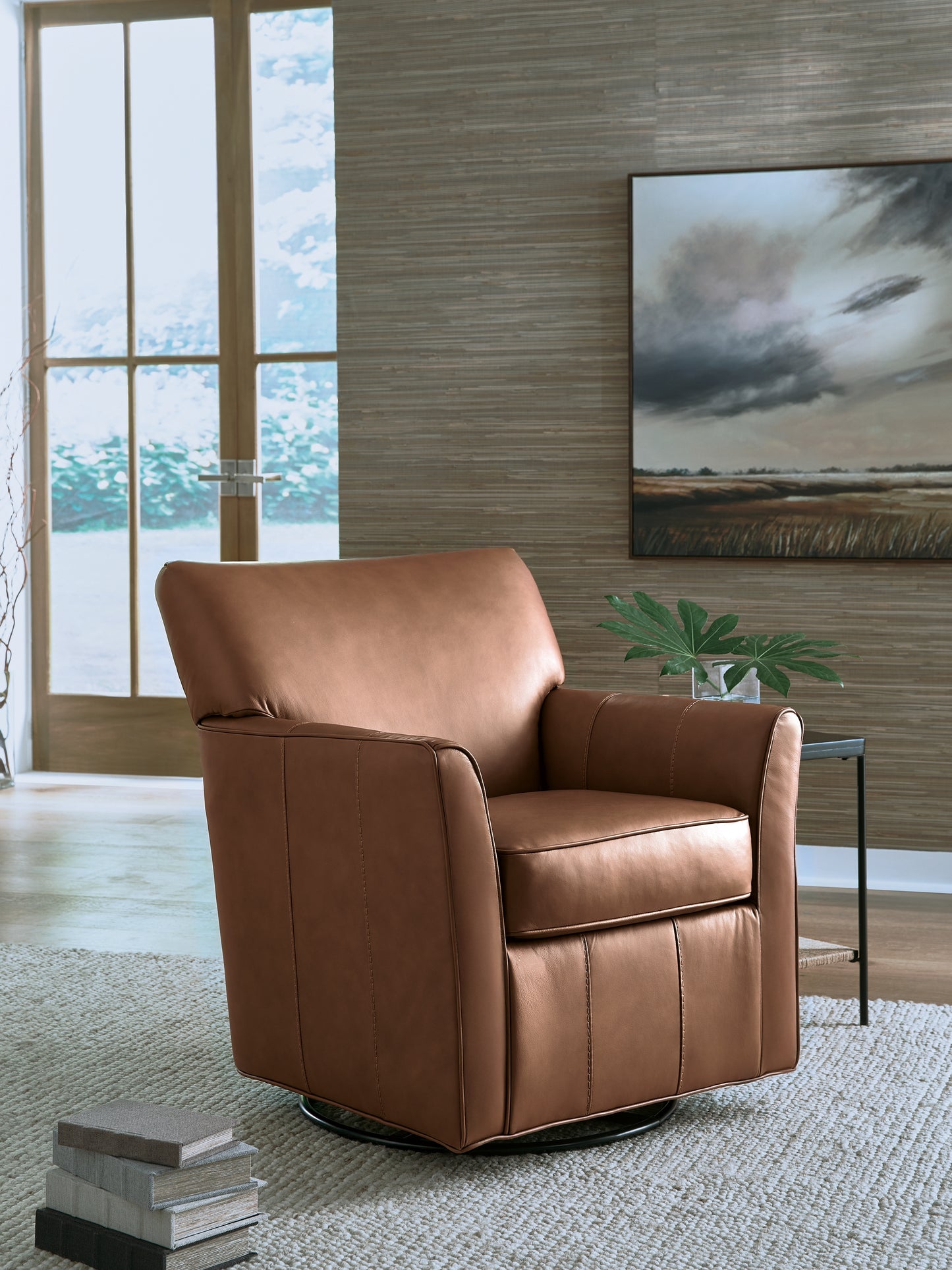 Cape Furniture Outlet - Ashley Furniture - Braydunn Swivel Glider Accent Chair - Swivel Glider Accent Chair - A3000821