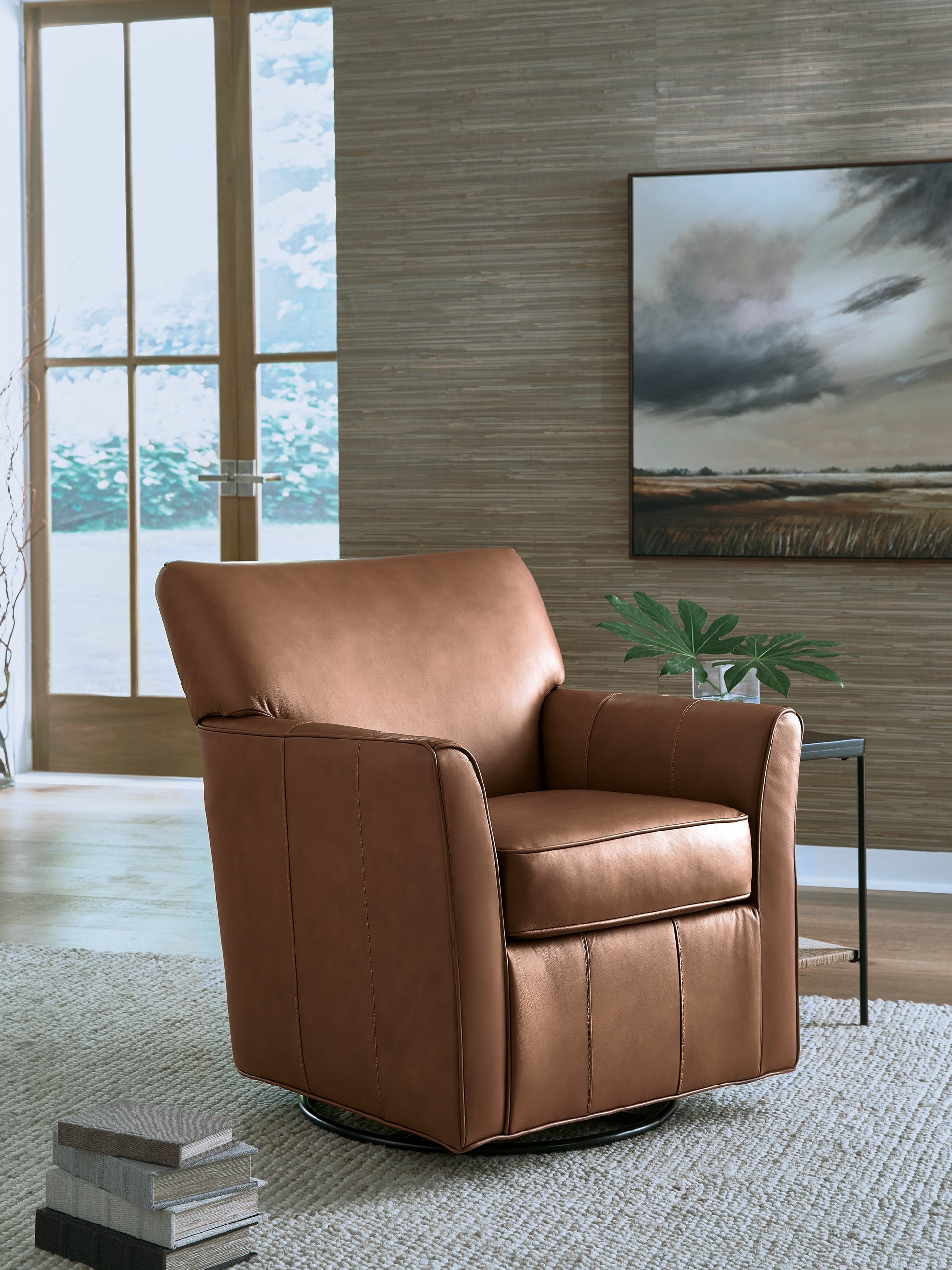 Cape Furniture Outlet - Ashley Furniture - Braydunn Swivel Glider Accent Chair - Swivel Glider Accent Chair - A3000821