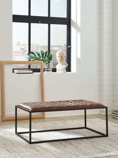 Cape Furniture Outlet - Ashley Furniture - Junsor Living Room - Cocktail Ottoman - A3000826