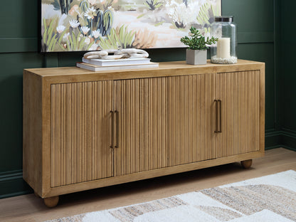 Cape Furniture Outlet - Ashley Furniture - Niam Accent Cabinet - Accent Cabinet / Light Antique Beige - A4000684