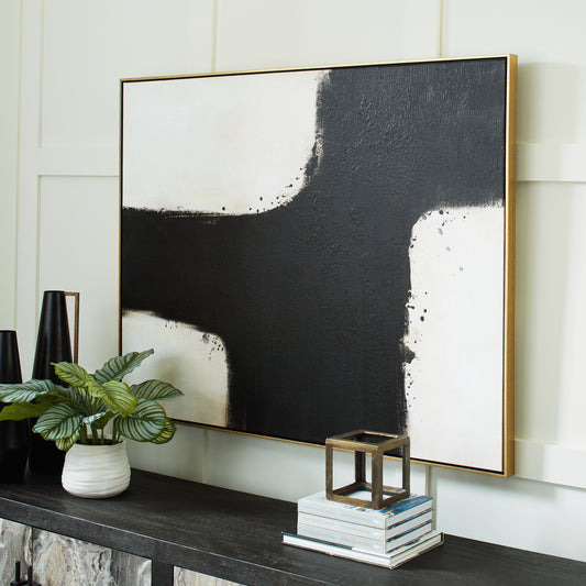 Cape Furniture Outlet - Ashley Furniture - Reighlea Wall Decor - Wall Art / Black/White - A8000352
