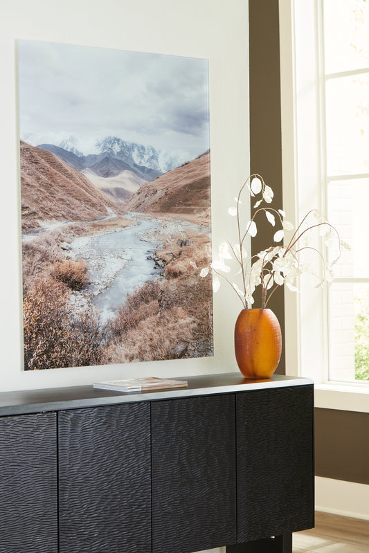 Cape Furniture Outlet - Ashley Furniture - Darinby Wall Decor - Wall Art / Gray/Brown/White - A8000420