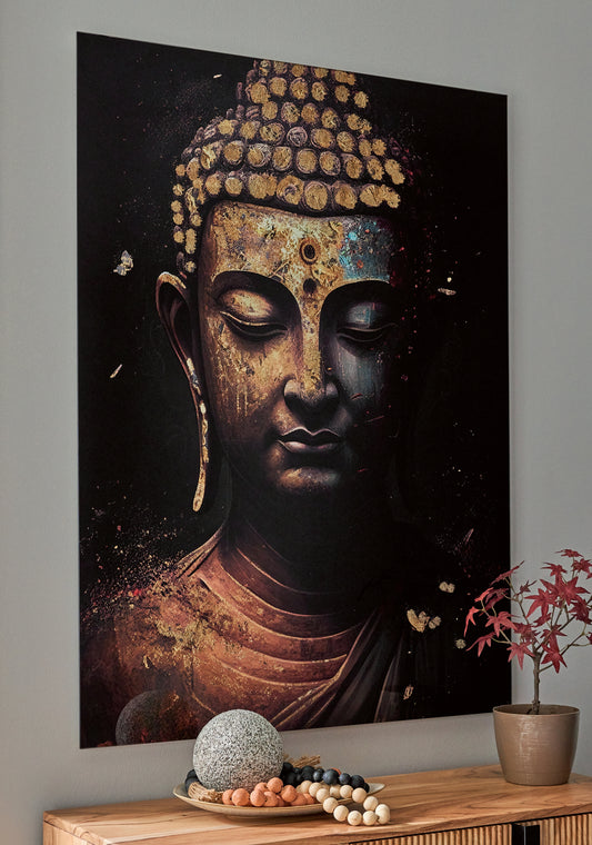 Cape Furniture Outlet - Ashley Furniture - Caymoore Wall Decor - Wall Art / Black/Gold Finish - A8000423