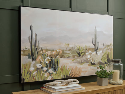 Cape Furniture Outlet - Ashley Furniture - Sidworth Wall Decor - Wall Art / Green/Beige/Gray - A8000480
