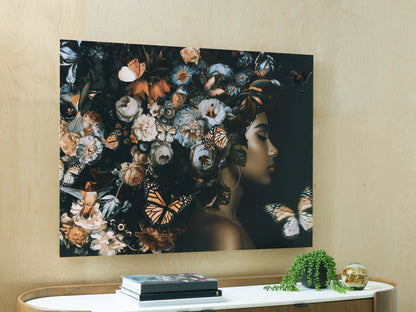 Cape Furniture Outlet - Ashley Furniture - Valfer Wall Decor - Wall Art / Orange/Black/White - A8000481