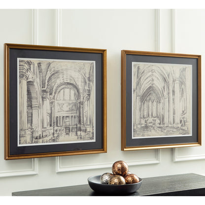 Cape Furniture Outlet - Ashley Furniture - Downyard Wall Decor - Wall Art Set (Set of 2) - A8000548