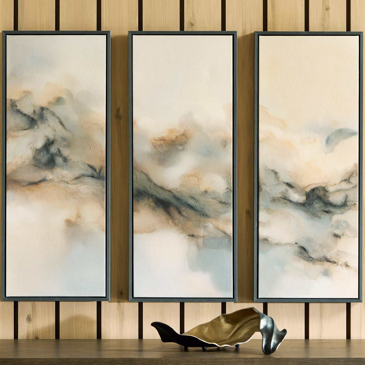 Cape Furniture Outlet - Ashley Furniture - Larrondale Wall Decor - Wall Art Set (3/CN) - A8000556