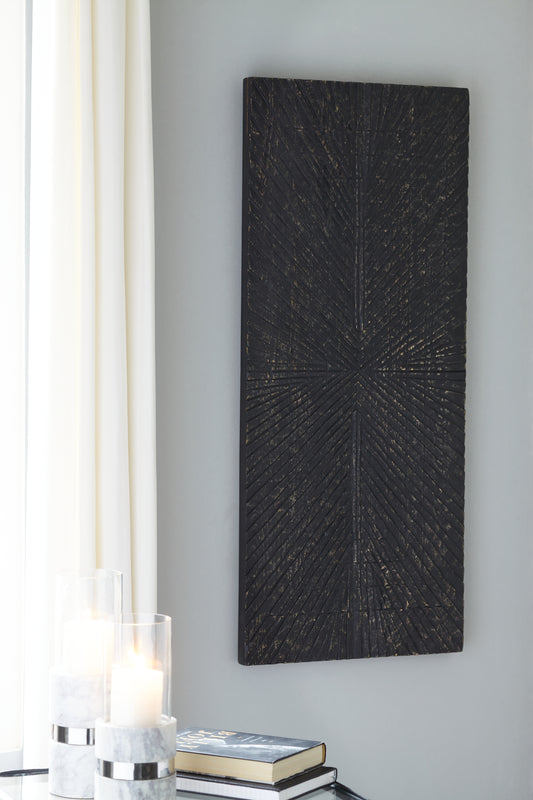 Cape Furniture Outlet - Ashley Furniture - Lenora Wall Decor - Wall Decor / Antique Black - A8010281
