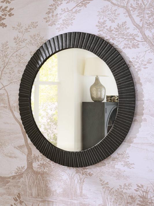 Cape Furniture Outlet - Ashley Furniture - Ozias Mirror - Accent Mirror / Black - A8010417