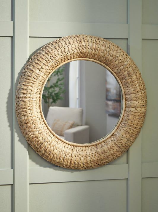 Cape Furniture Outlet - Ashley Furniture - Briggsburg Mirror - Accent Mirror / Natural - A8010437