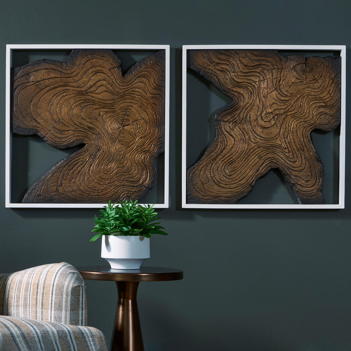 Cape Furniture Outlet - Ashley Furniture - Landley Wall Decor - Wall Decor Set (Set of 2) - A8010465
