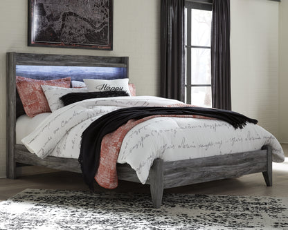 Cape Furniture Outlet - Ashley Furniture - Baystorm Bedroom - Queen Panel Bed / Gray - B221B2