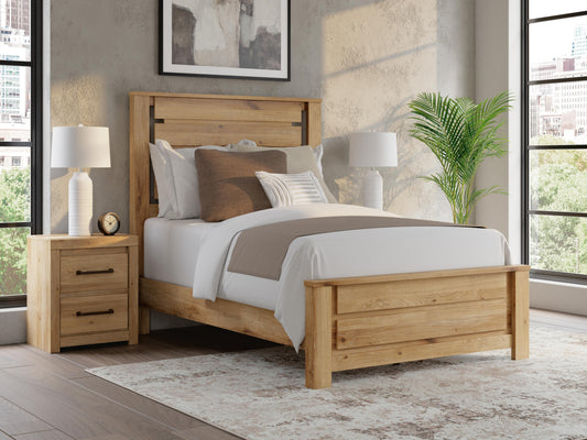 Cape Furniture Outlet - Ashley Furniture - Brozmont Bedroom - Full Panel Platform Bed - B1045B10