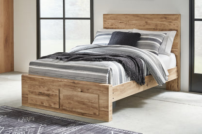 Cape Furniture Outlet - Ashley Furniture - Hyanna Bedroom - Full Panel Storage Bed / Tan Brown - B1050B38