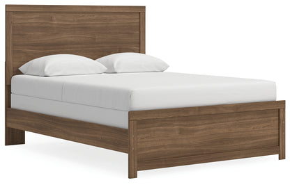Cape Furniture Outlet - Ashley Furniture - Broachmyn Bedroom - Queen Panel Bed / Auburn - PCB1116B2