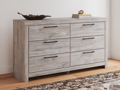 Cape Furniture Outlet - Ashley Furniture - Broachmyn Bedroom - Six Drawer Dresser / Gray - PCB1120-31