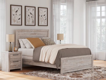 Cape Furniture Outlet - Ashley Furniture - Broachmyn Bedroom - Queen Panel Bed / Gray - PCB1120B2
