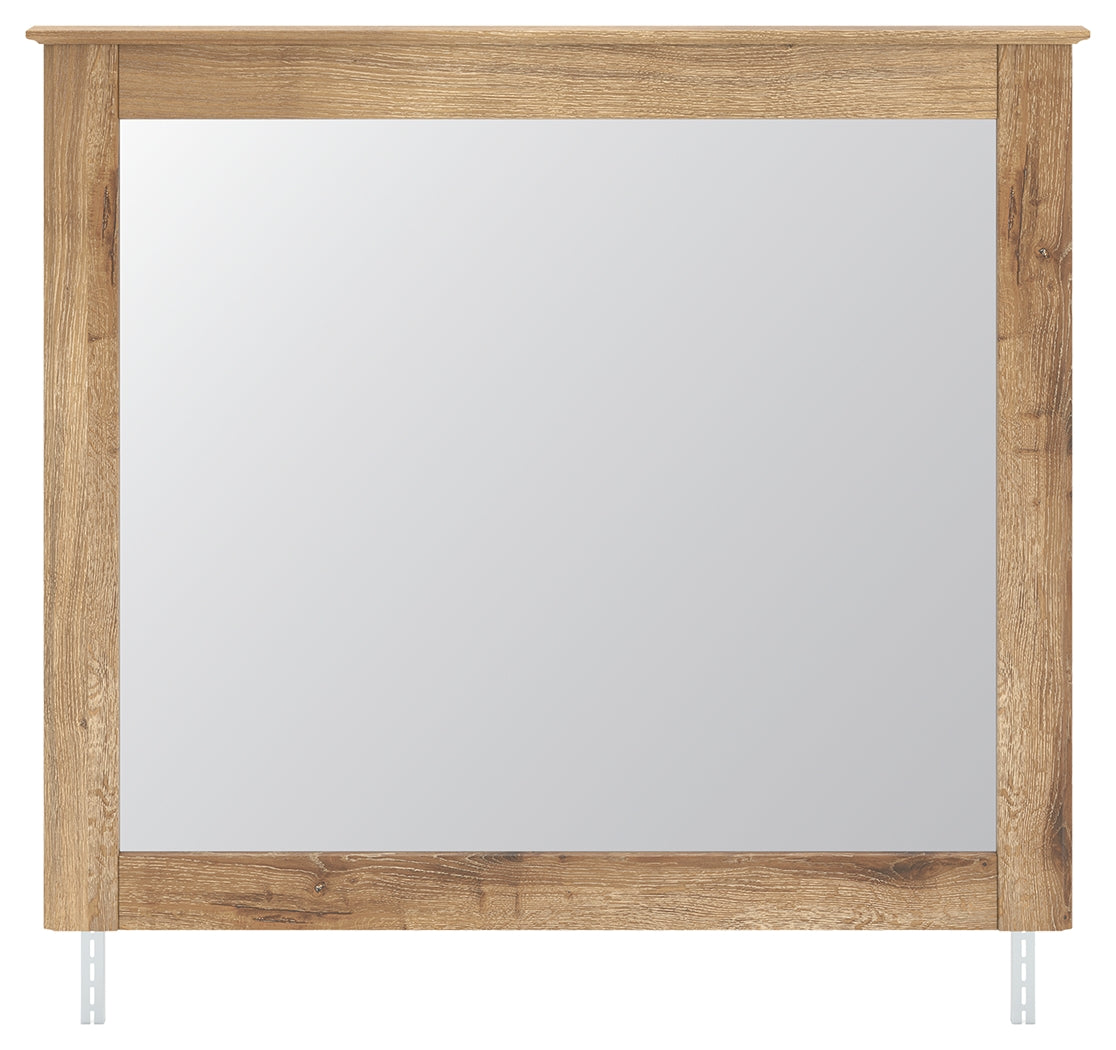 Cape Furniture Outlet - Ashley Furniture - Makidern Bedroom - Bedroom Mirror / Tan - PCB1170-36