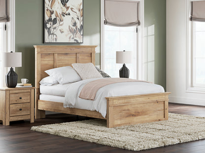 Cape Furniture Outlet - Ashley Furniture - Makidern Bedroom - Full Panel Bed / Tan - PCB1170B19