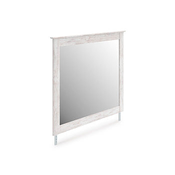 Cape Furniture Outlet - Ashley Furniture - Makidern Bedroom - Bedroom Mirror / Whitewash - PCB1171-36