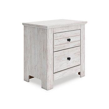 Cape Furniture Outlet - Ashley Furniture - Makidern Bedroom - Two Drawer Night Stand - PCB1171-92