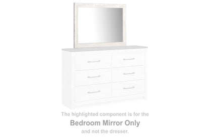 Cape Furniture Outlet - Ashley Furniture - Gerridan Bedroom - Bedroom Mirror / White/Gray - B1190-36