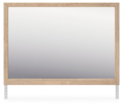 Cape Furniture Outlet - Ashley Furniture - Cielden Bedroom - Bedroom Mirror / Tan - B1199-36