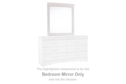Cape Furniture Outlet - Ashley Furniture - Anarasia Bedroom - Bedroom Mirror / White - B129-36